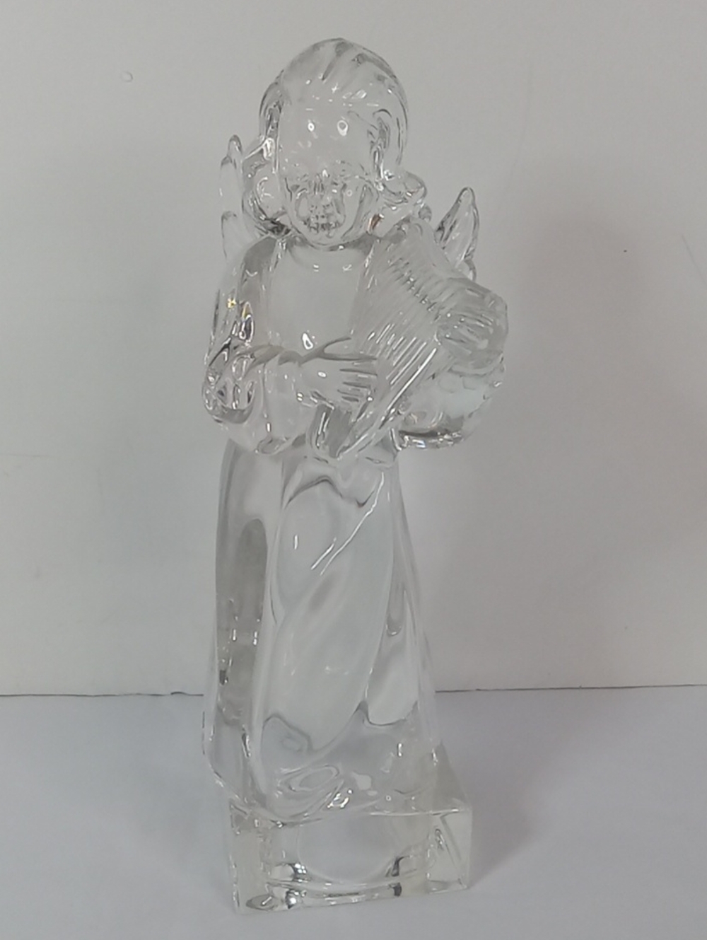 Mikasa Full Lead Crystal Glass Angel Figurine Statue Home Art